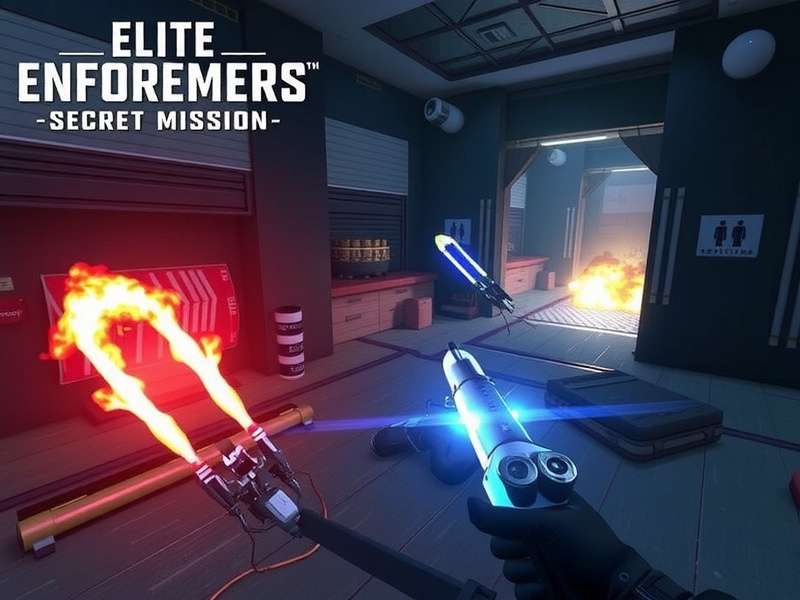 Elite Enforcers Secret Mission gameplay screenshot